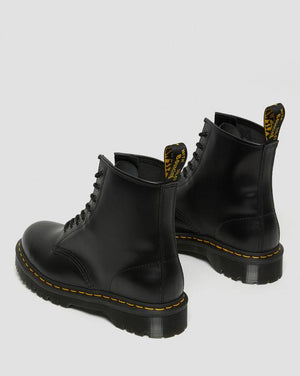 1460 Bex Smooth Leather Lace Up Boots - Black - Mens