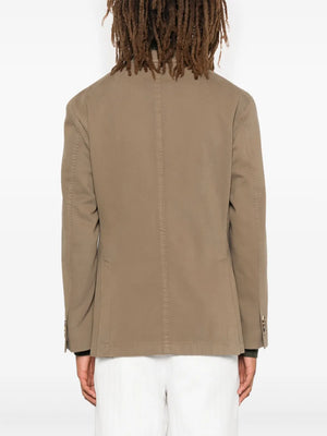 twill blazer