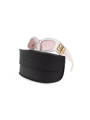 Bossy butterfly-frame sunglasses