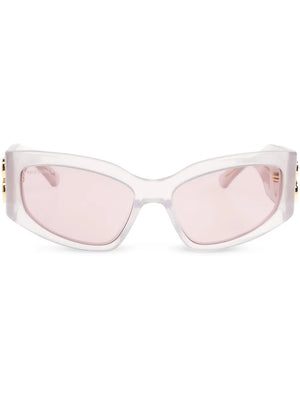 Bossy butterfly-frame sunglasses