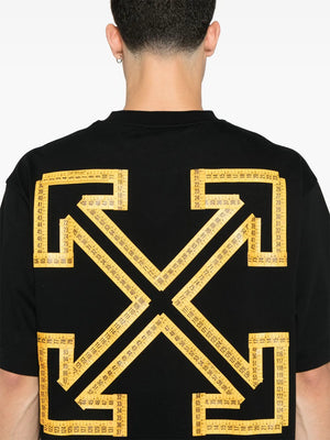 Off-White tape-arrow short-sleeve T-Shirt Black
