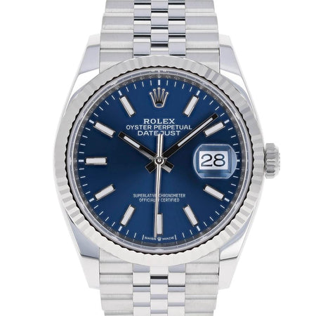 Rolex | Datejust | 126234 | Steel | 36 x 44 mm | Steel | Blue | Automatic