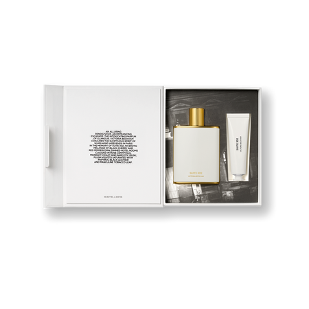 Gift Set: Suite 302 Eau de Parfum + Hand Cream