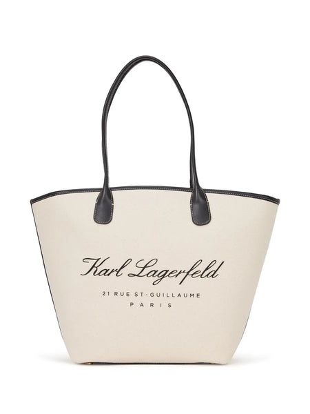 medium Hotel Karl canvas tote bag