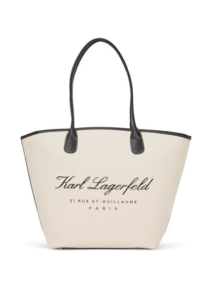 medium Hotel Karl canvas tote bag