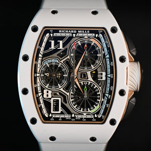 Richard Mille RM72-01 Automatic Winding Lifestyle Flyback Chronograph White Ceramic