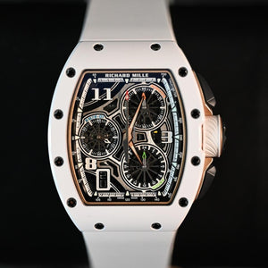 Richard Mille RM72-01 Automatic Winding Lifestyle Flyback Chronograph White Ceramic