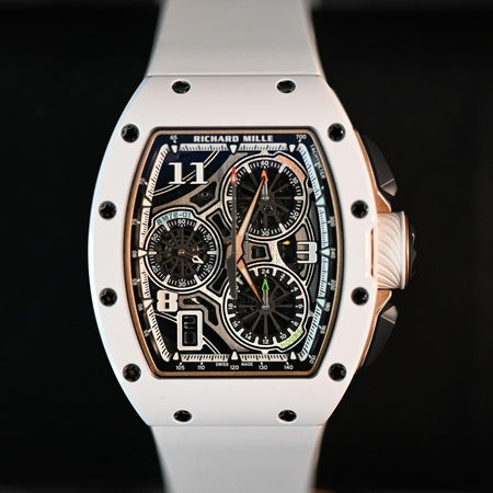 Richard Mille RM72-01 Automatic Winding Lifestyle Flyback Chronograph White Ceramic