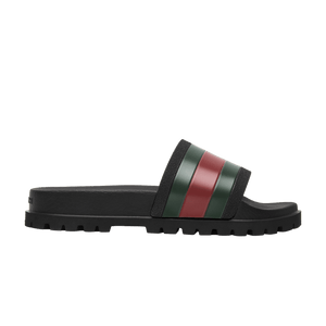 Gucci Web Slide Black