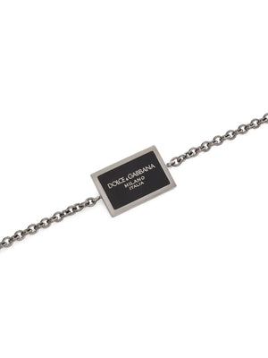 logo-plaque bracelet