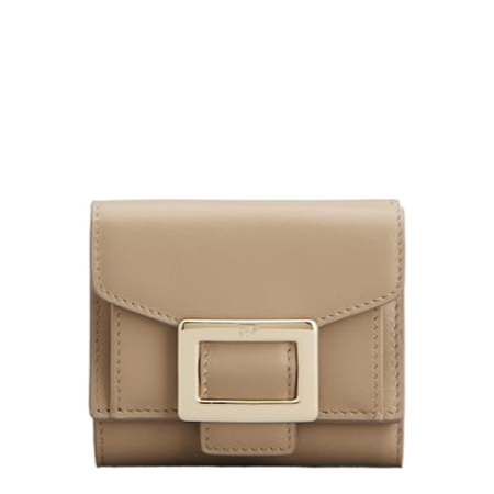 Belle Vivier Wallet in Leather