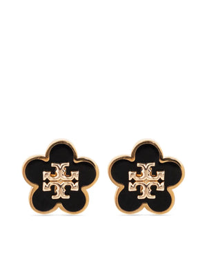 logo-engraved earrings