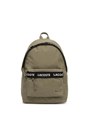 logo-jacquard backpack