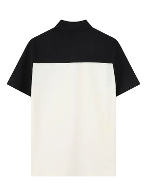 colour-block polo shirt