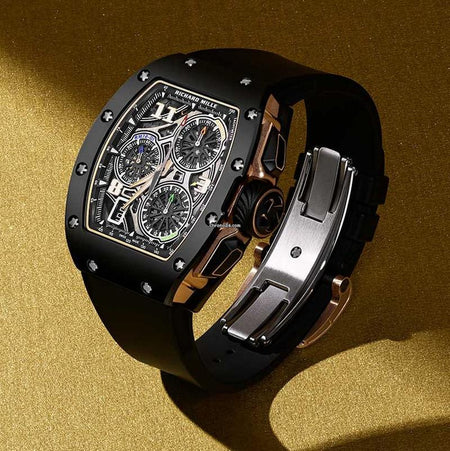 Richard Mille Black Ceramic Winding Lifestyle Flyback Chronograph
