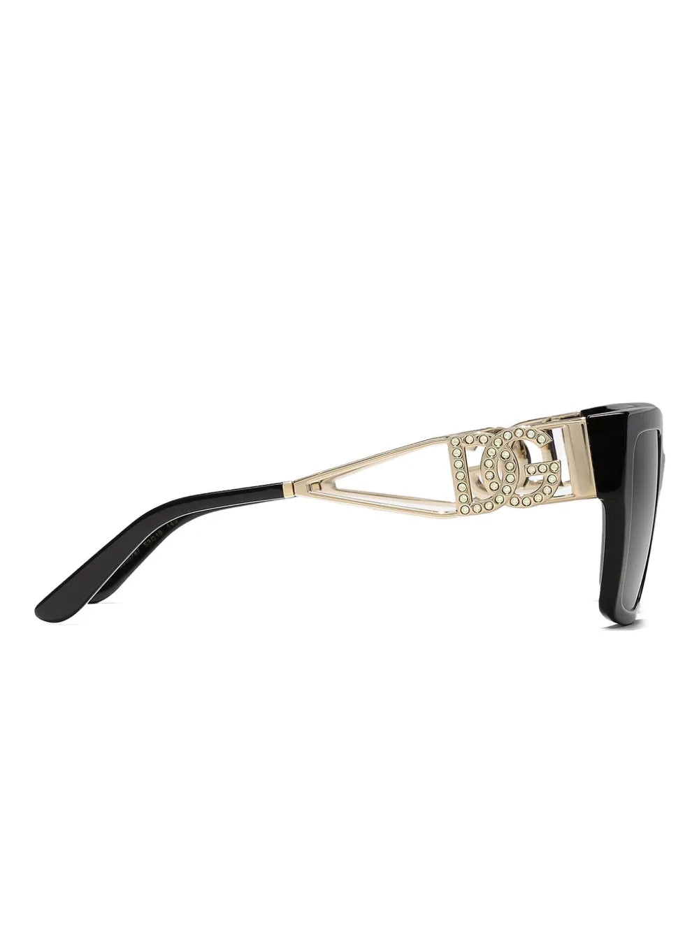 embellished square-frame sunglasses
