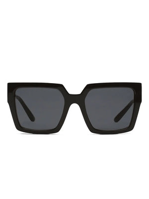 embellished square-frame sunglasses
