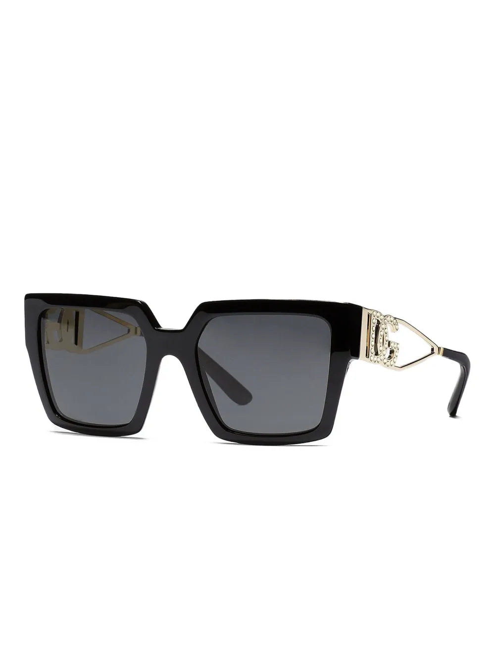 embellished square-frame sunglasses