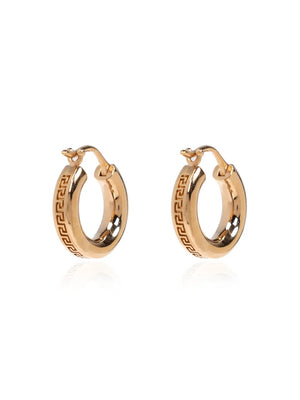 Greca hoop earrings