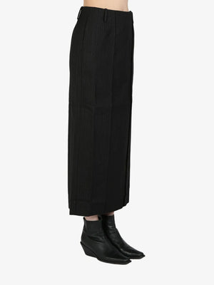 Wool Midi Skirt