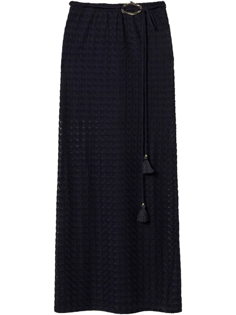 knitted maxi skirt