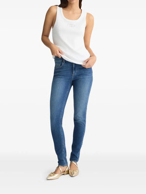 skinny rhinestone jeans