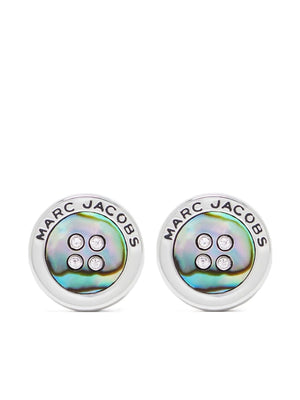 Button earrings