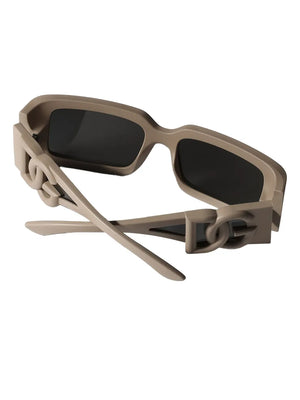 DG-logo rectangular-frame sunglasses