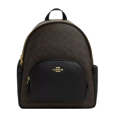 Court Backpack - Black Brown