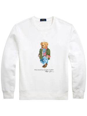 bear-motif sweatshirt