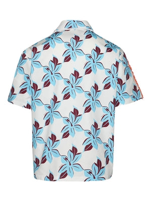 dolphin-print shirt