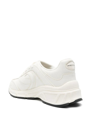 rubberised-logo sneakers