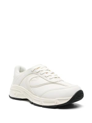 rubberised-logo sneakers
