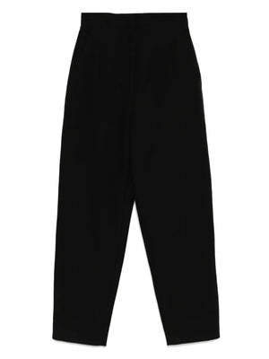 tapered-leg trousers