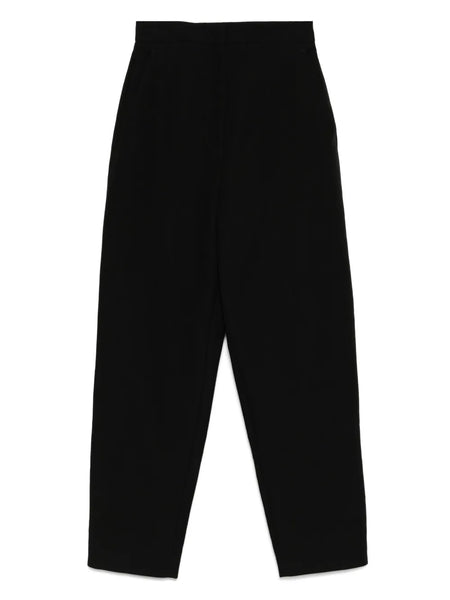 tapered-leg trousers