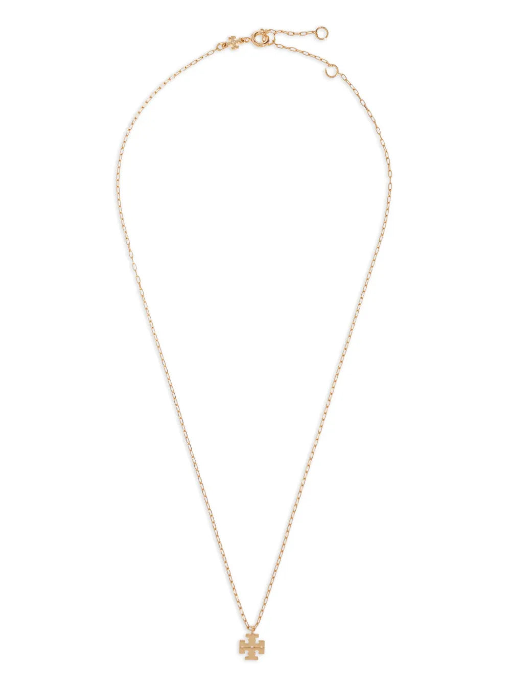 Double T-pendant necklace