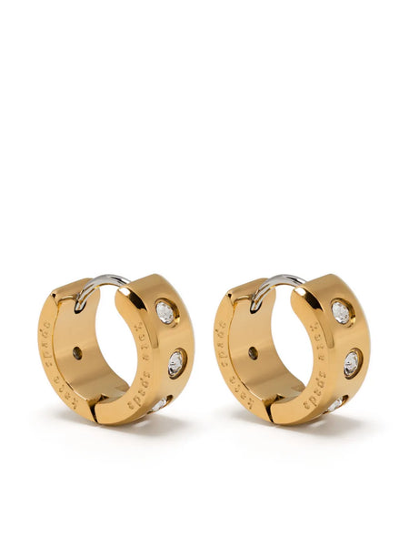 Set In Stone Chunky Huggies earrings
