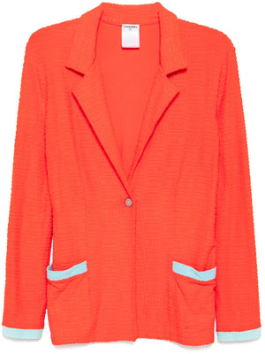 1990-2000s sports line single breasted jacket