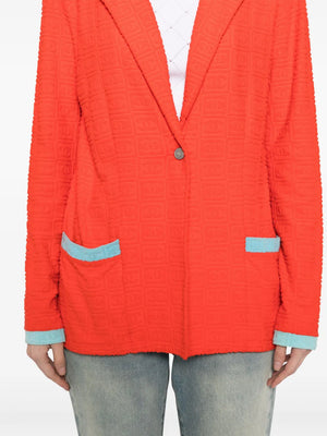 1990-2000s sports line single breasted jacket