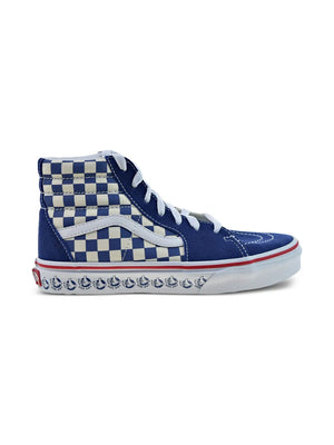 SK8-HI Checkerboard "True Navy/White" sneakers