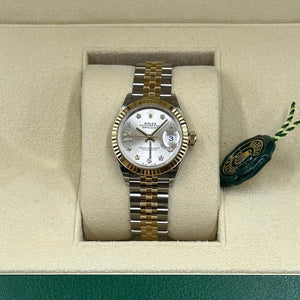 Rolex | Datejust | 279173 silver star DIAMONDS  JUB | Gold/Steel | 28 mm | Gold/Steel | Silver | Automatic