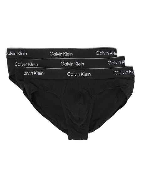 logo-waistband briefs (pack of three)