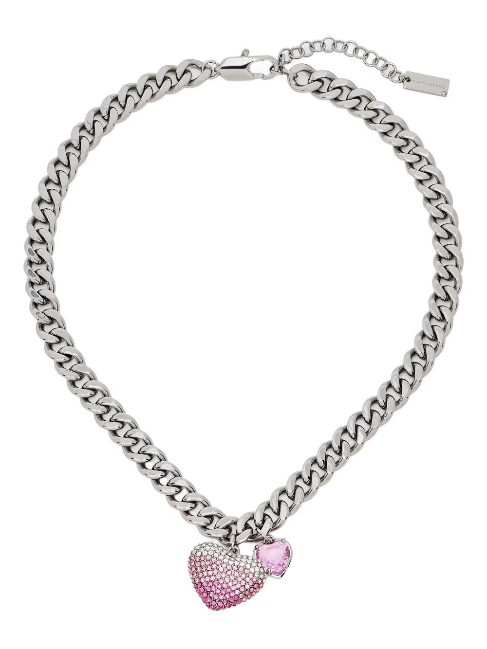 The Pave Ballon Heart necklace