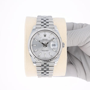 Rolex | Datejust | 126334 | Steel | 41 x 49 mm | Steel | Silver | Automatic