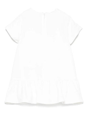 logo-embroidered dress set