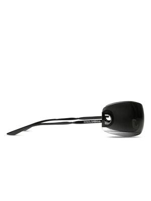 logo-detail wraparound sunglasses