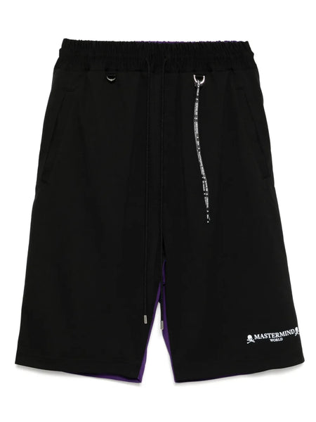 colour-block shorts