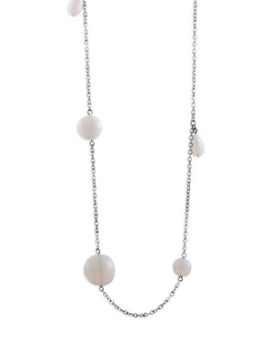 pearl-embellished necklace