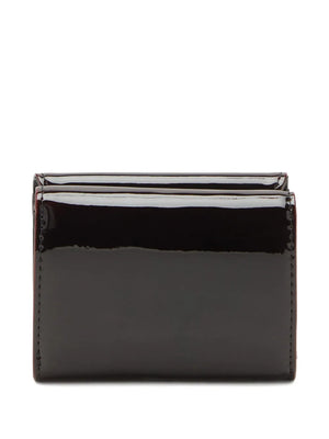 logo-plaque trifold wallet