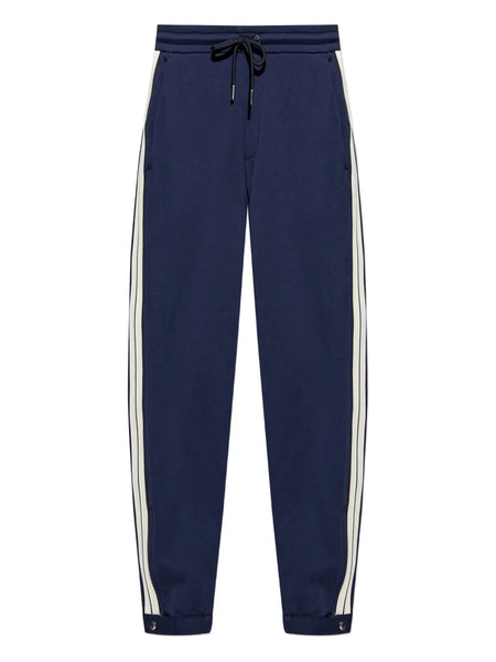 striped track pants
